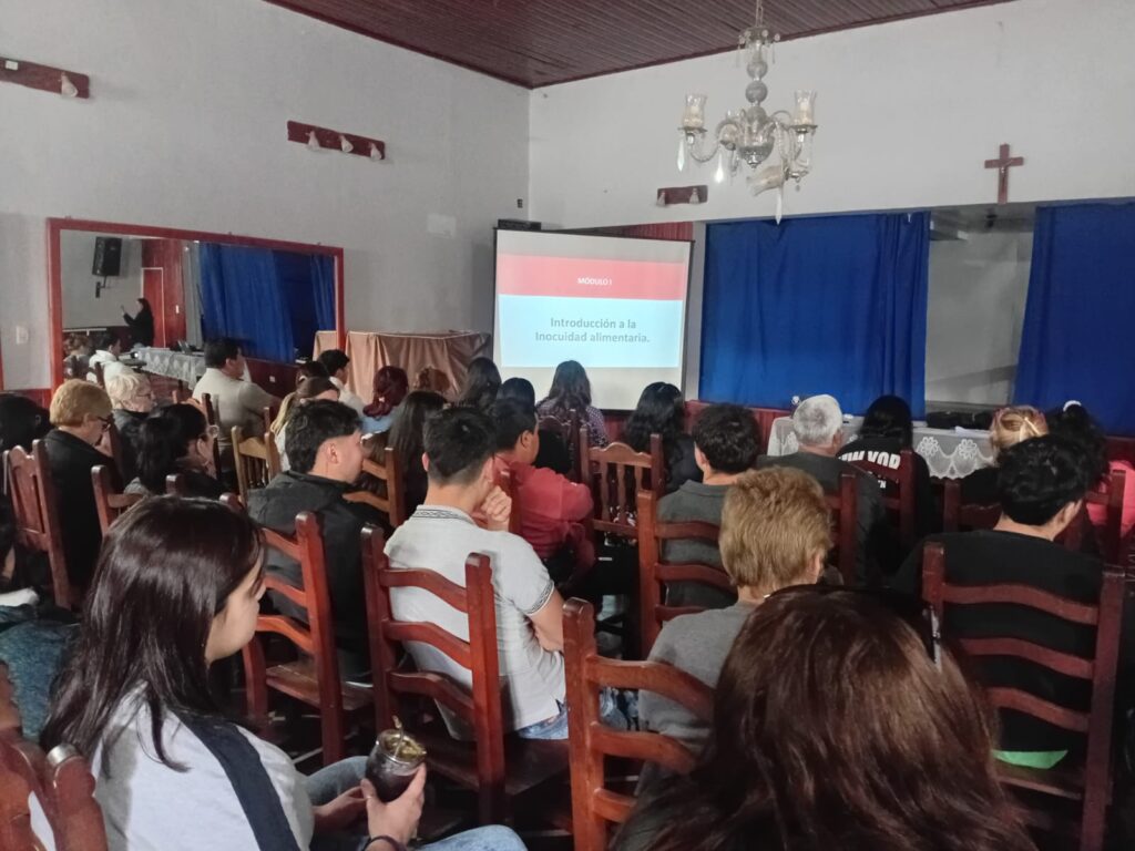 Se realizó una nueva capacitación para la obtención del carnet de manipuladores de alimentos